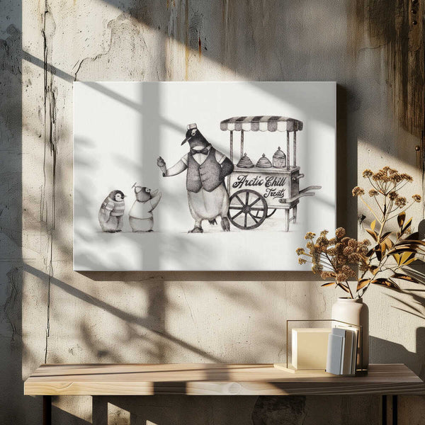 Tablou canvas „Arctic Chill Treats” de Mike Koubou