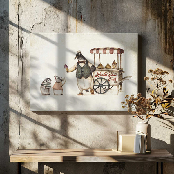 Tablou canvas „Arctic Chill Treats” de Mike Koubou
