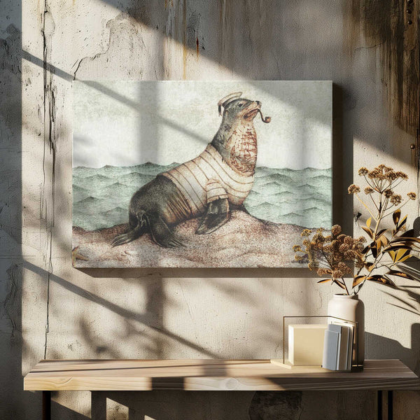 Tablou canvas „Keep an Eye On the Coast” de Mike Koubou