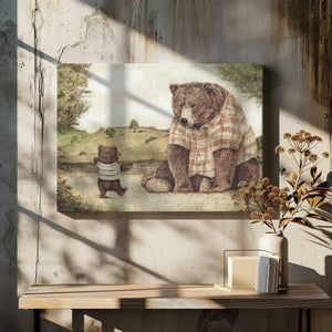 Tablou canvas „Father Day” de Mike Koubou