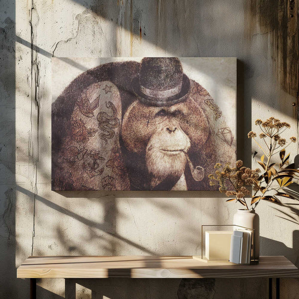 Tablou canvas „Don't Mess With Bill” de Mike Koubou