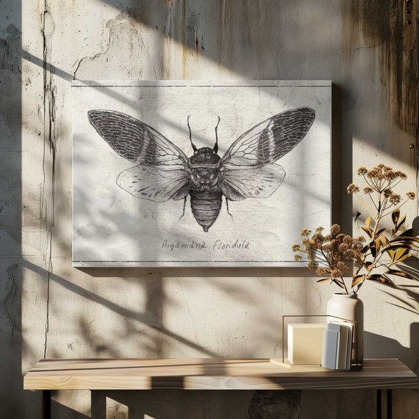 Tablou canvas „Insect Illustration” de Mike Koubou