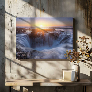 Tablou canvas „Thors' Well” de Miles Morgan