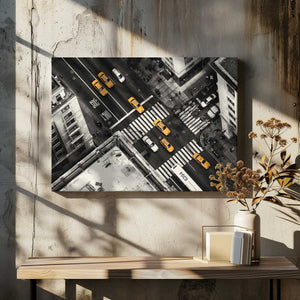 Tablou canvas „Yellow Flow” de Stefan Klören