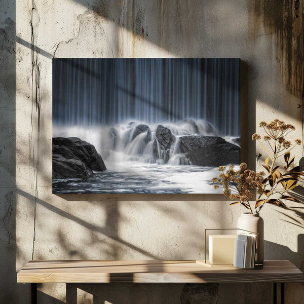 Tablou canvas „The Blue Curtain” de Keijo Savolainen