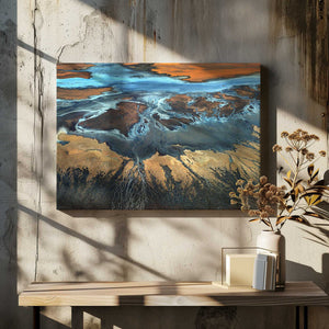 Tablou canvas „California Aerial - The Desert From Above” de Tanja Ghirardini