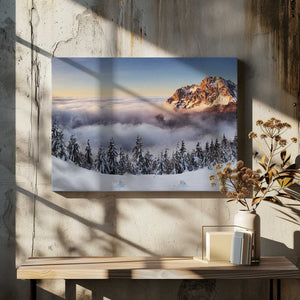 Tablou canvas „Golden Peak” de Tomas Sereda