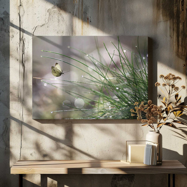 Tablou canvas „Imminent Landing” de Anna Cseresnjes