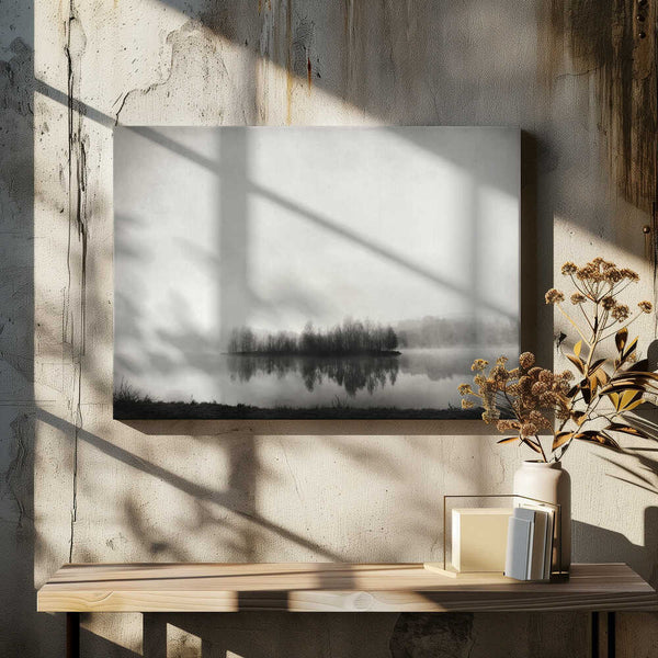 Tablou canvas „isle of silence” de Franz Bogner