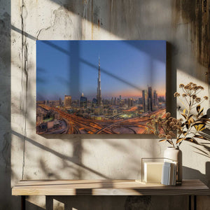 Tablou canvas „The Amazing Burj Khalifah” de Mohammad Rustam