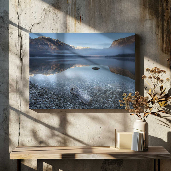 Tablou canvas „Bohinj's Tranquility” de Bor