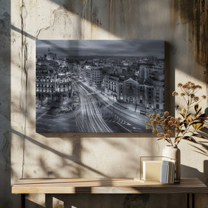 Tablou canvas „Madrid City Lights” de Javier de la Torre