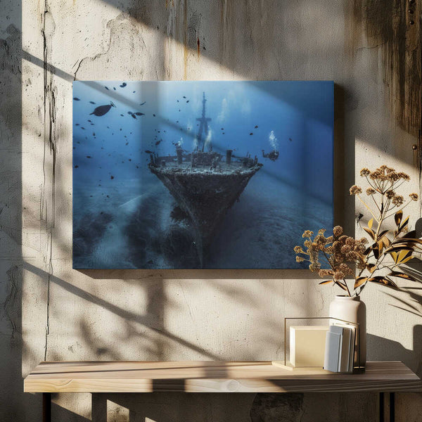 Tablou canvas „Hai Siang Wreck” de Barathieu Gabriel