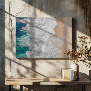 Tablou canvas „Where the Ocean Ends...” de Andreas Feldtkeller