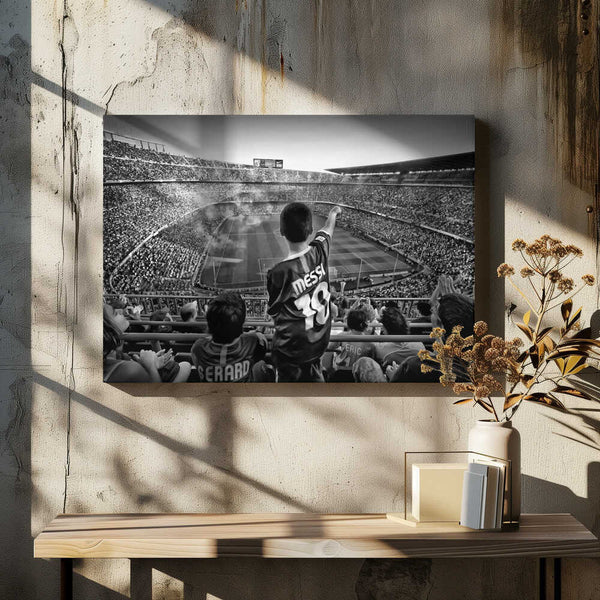 Tablou canvas „Cathedral of Football” de Clemens Geiger