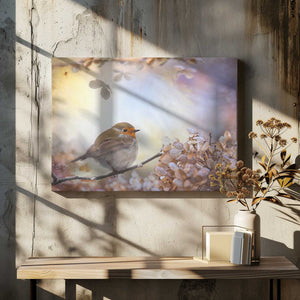 Tablou canvas „Robin on dreams” de Teuni