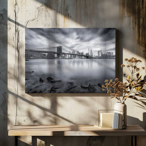 Tablou canvas „Brooklyn Bridge” de Javier de la Torre