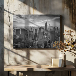 Tablou canvas „Hazy Gotham” de Stefan Schilbe