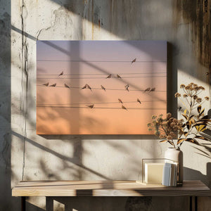 Tablou canvas „Music of Light” de John Fan
