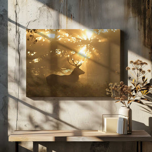 Tablou canvas „Ghost of the Forest” de Greg Morgan