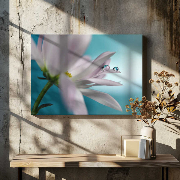 Tablou canvas „In turquoise Company” de Heidi Westum