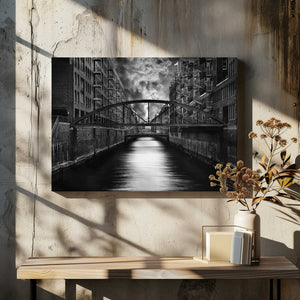 Tablou canvas „The other side of Hamburg” de Stefan Eisele