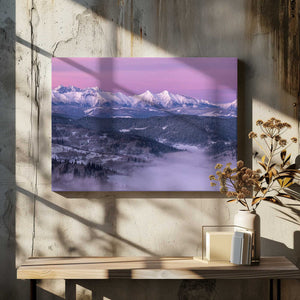 Tablou canvas „Dawn - Tatra Mountains” de Krzysztof Mierzejewski