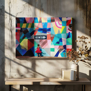 Tablou canvas „One way” de Gloria Salgado Gispert