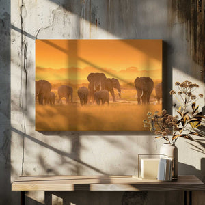 Tablou canvas „Golden Light” de David Hua
