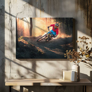 Tablou canvas „Golden Bermed Corner” de Sandi Bertoncelj