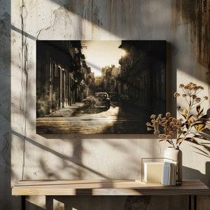 Tablou canvas „Mystic morning in Havana...” de Baris Akpinar