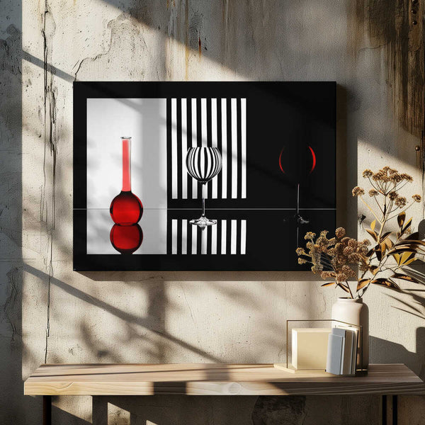 Tablou canvas „Just RED” de Doris Reindl