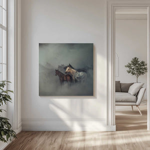 Tablou canvas „The lost horses” de Hüseyin Taşkın