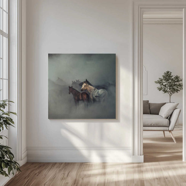 Tablou canvas „The lost horses” de Hüseyin Taşkın