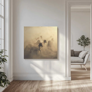 Tablou canvas „migration of horses” de Hüseyin Taşkın