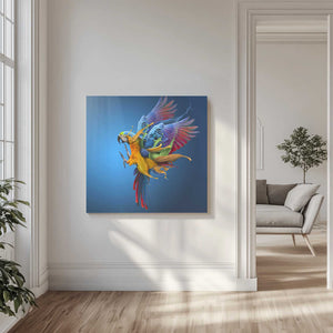 Tablou canvas „Flying Colours” de Sulaiman Almawash