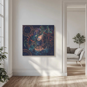 Tablou canvas „Reincarnation” de Natalia Simongulashvili   ( NATALIORION )