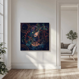 Tablou canvas „Reincarnation” de Natalia Simongulashvili   ( NATALIORION )