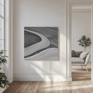Tablou canvas „The wood project III - Zen garden” de Luc Vangindertael (laGrange)
