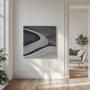 Tablou canvas „The wood project III - Zen garden” de Luc Vangindertael (laGrange)