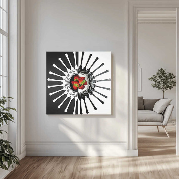 Tablou canvas „Strawberry Designs” de Mike Melnotte