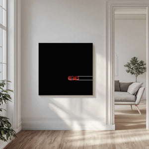 Tablou canvas „Red Car” de Roland Weber