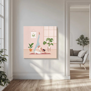 Tablou canvas „Downward Dog” de Petra Holíková