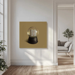 Tablou canvas „Urban Snow Globe” de Artem Pozdniakov