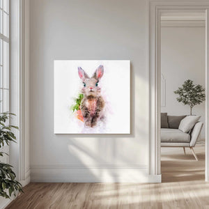 Tablou canvas „Bunny Bliss” de Emel Tunaboylu