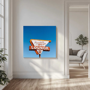 Tablou canvas „Trails West Lounge” de Bethany Young