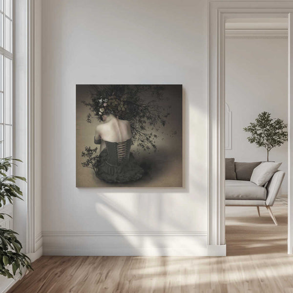 Tablou canvas „Night scented girl” de Kiyo Murakami