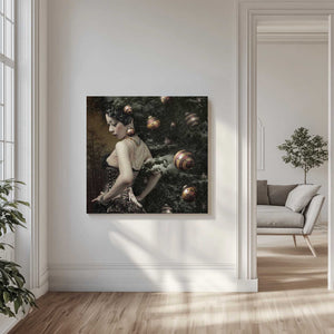 Tablou canvas „Lady of December\'s tree” de Kiyo Murakami