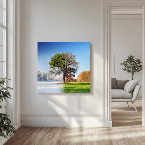 Tablou canvas „4 seasons” de Adam Brzuszek