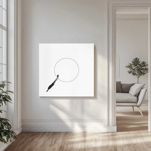 Tablou canvas „ Walking the circle!” de Huib Limberg